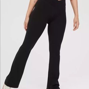 OFFLINE By Aerie Real Me High Waisted Crossover Flare Legging